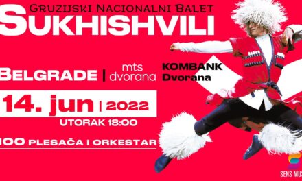 Gruzijski nacionalni balet „Sukhishvili“ stiže u Beograd