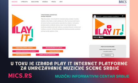 U toku je izrada Play It! internet platforme za umrežavanje muzičke scene Srbije